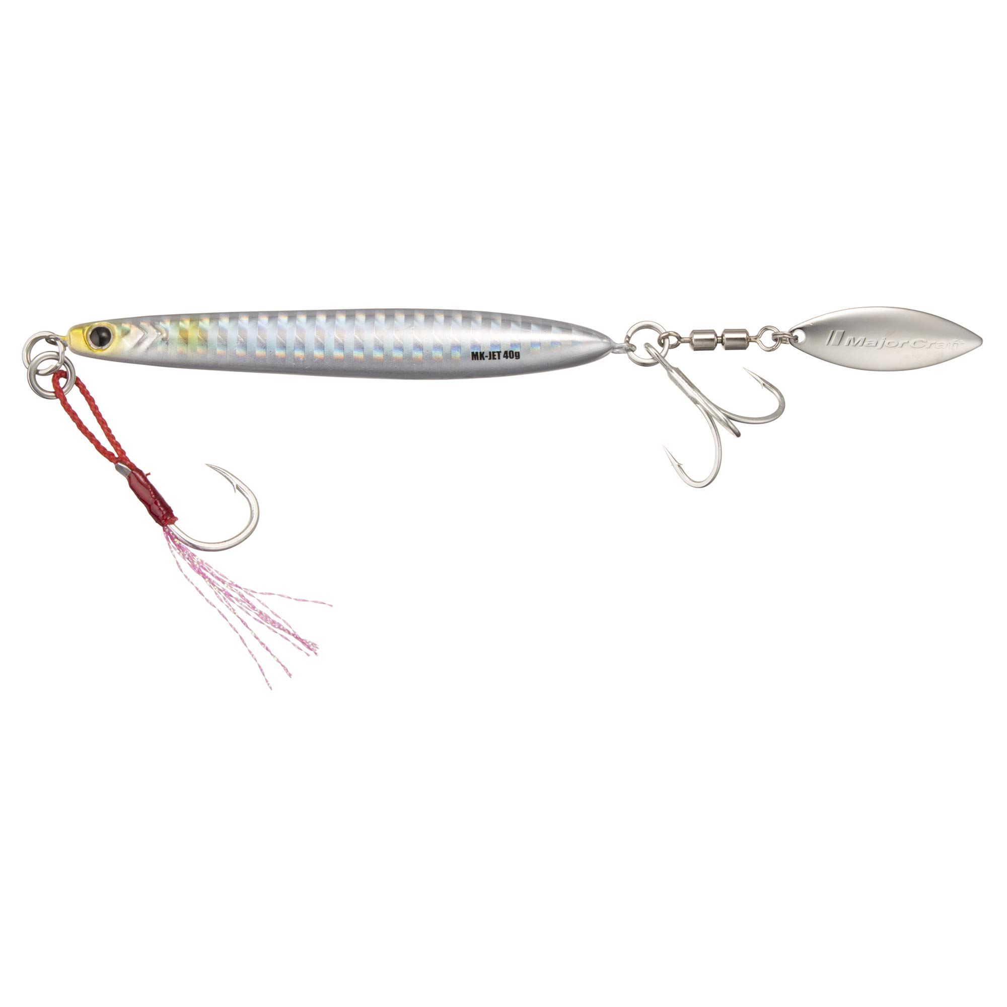 Major Craft Metal Jig Maki Jig Jet 40g Silver #8 40