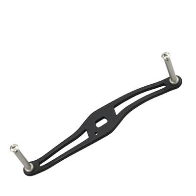 VISPREA Alüminyum Alaşımlı Baitcasting Makara ve Abu Garcia Yedek Özel YU263 Kol, 120mm, Krank, Shimano, Daiwa, Uyumlu, Parça, (Siyah)