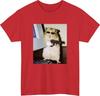 Funny Animal Vintage Graphic TShirt Hamster Unisex Meme Cringe Funny Tee