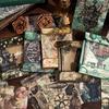 20 Sheets Retro Aesthetic Decorative Paper Scrapbooking Decoration Paper for Journal Notebook Photo Album and Art Craft
