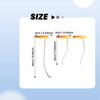 A96I-Car Dent Repair Rods Dent Remover Hook Tool Stainless Steel Repair Tool Car Automotive Body Dent Repairing Rod