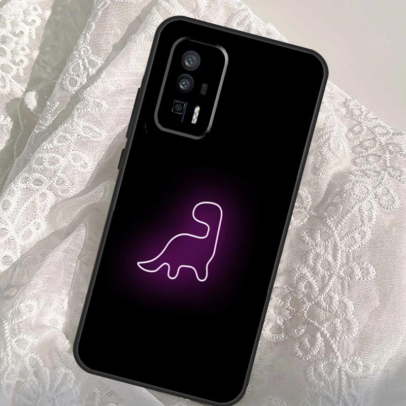 Cartoon Dinosaur Case For Xiaomi 14T 11T 12T 13T Pro 13 14 Ultra POCO X6 Pro M6 X3 X5 M5s F3 F5 F6 Cover