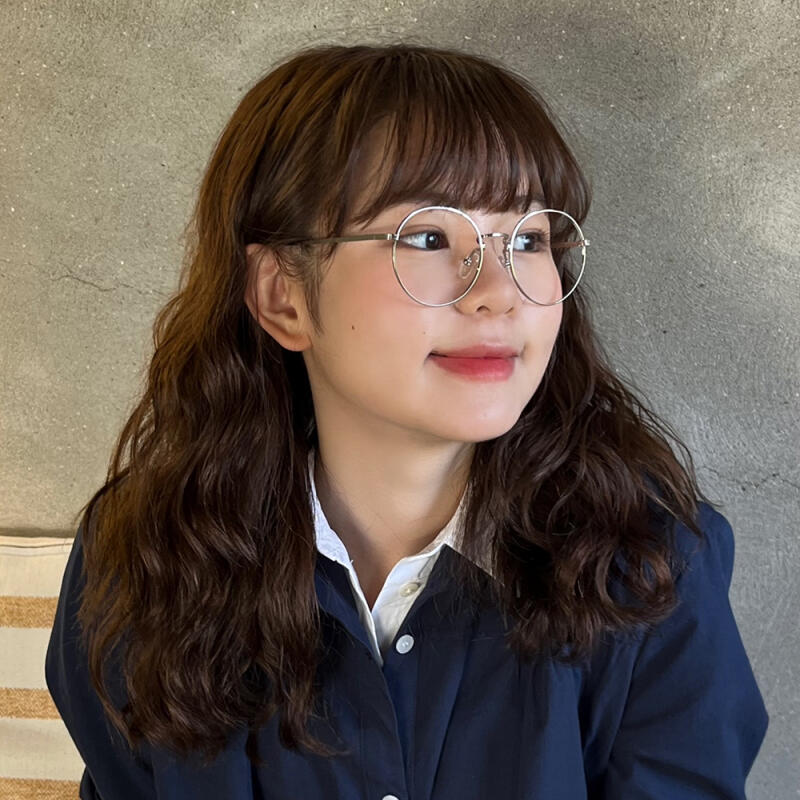 SBKA Pini-C02 Silver-Rimmed Glasses (Blue Light Blocking)