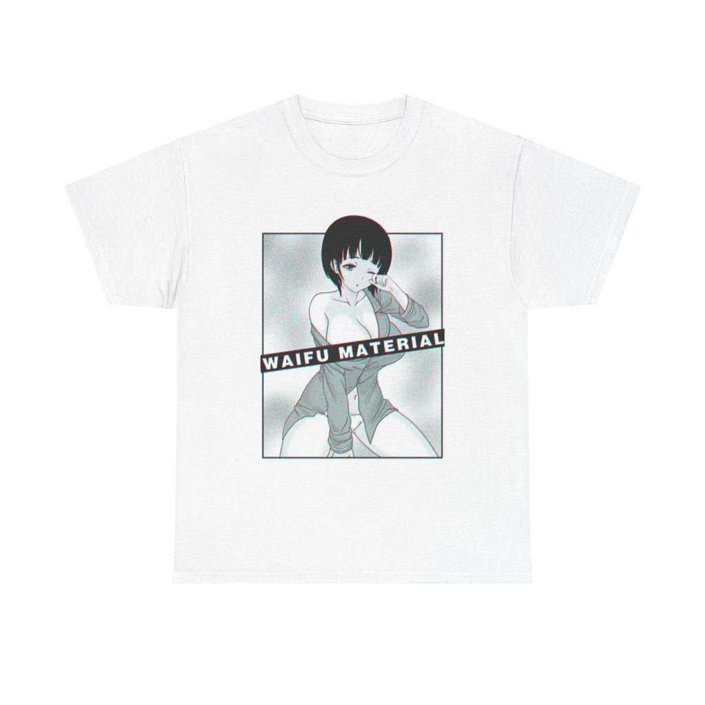 Men's and Women's T-shirts Anime Waifu Graphic Tee, Unisex