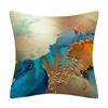 Federa per Cuscino Decorativa Turchese Arte Astratta Federa per Cuscino a Strisce Divano Camera da Letto Auto Cuscino da Lancio