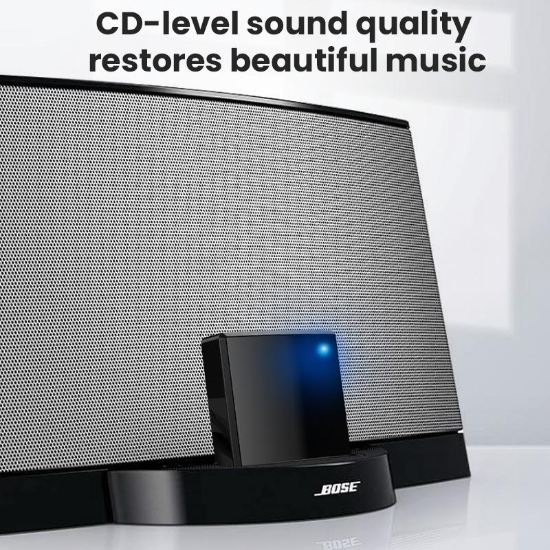 30 Pin Bluetooth 5.4 Audio Receiver A2DP Music Mini Wireless Adapter for iPhone iPod 30 Pin Jack Analog Speaker