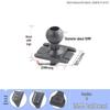 Magnetic Wireless Charging Car Phone Holder with Ball Head