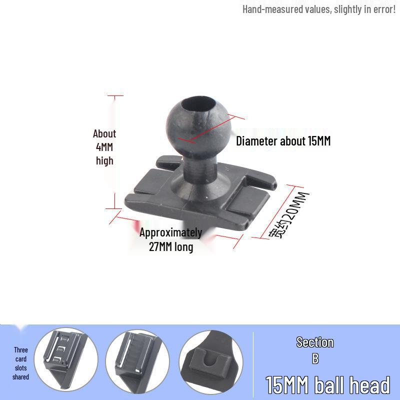 Magnetic Wireless Charging Car Phone Holder with Ball Head
