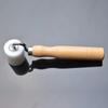 Flat Pressure Roller Wood Handle Wallpaper Roller Construction Tool Seam Rolling Tool Edge Seam Roller Enduring