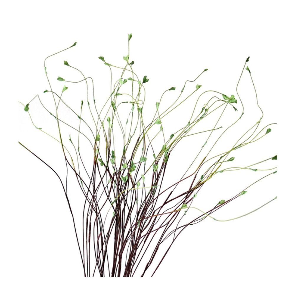 130cm Fake Willow Tree Handmade Simulated Green Leaf Plants Hotel Restaurant