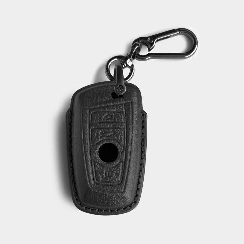 Originální kožené pouzdro na klíče pro starší modely BMW: Řada 3 GT, Řada 5, X1, X2, X3, X4, X5, X6