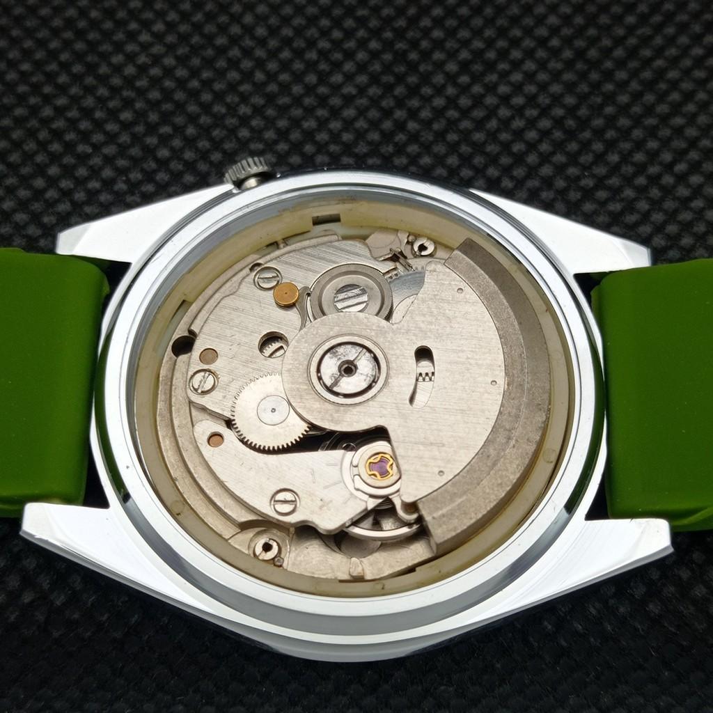 REFURBISHED VINTAGE SEIKO 5 AUTOMATIC JAPAN MENS D/D GREEN WATCH 603-a313722-9 SKU603-a313722