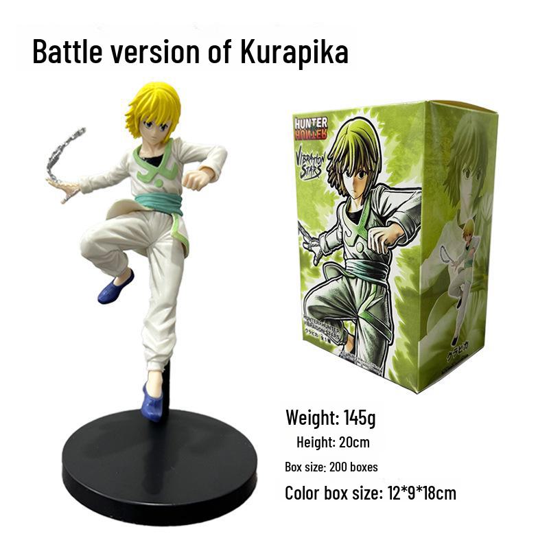 Hunter X Hunter Action Figure: Kurapika, Hisoka, Kuroro & Battle Jackie Chan Model Ornaments