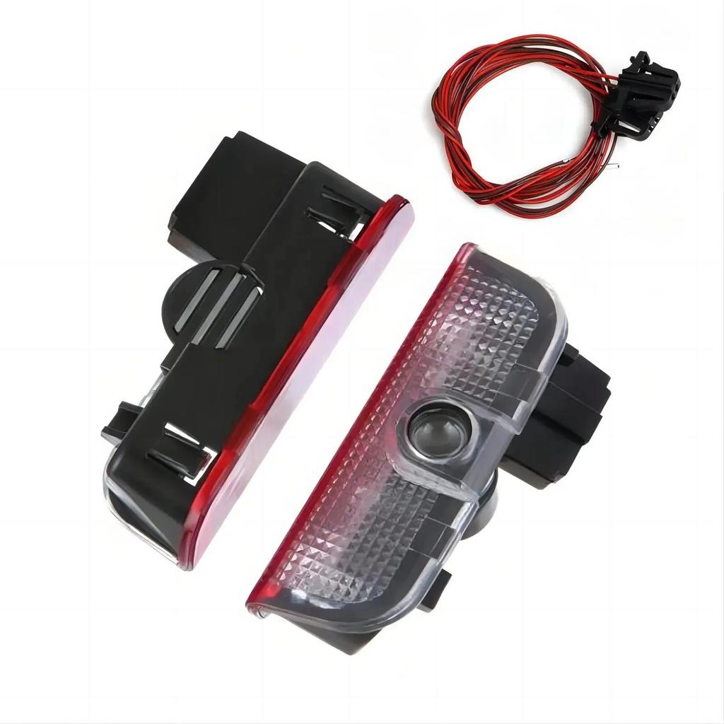 For VW Volkswagen Passat CC Lamando Touran Touareg Tiguan Eos Golf Car Door Logo Courtesy Lamp Laser Projector HD Welcome LightSZ1