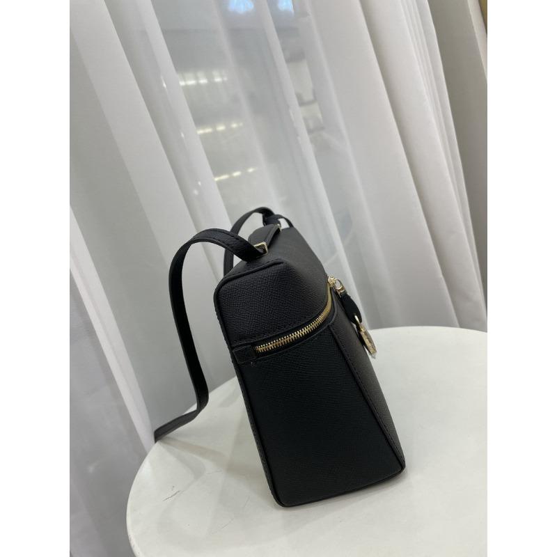 New retro leather cowhide box bag lunch box bag casual large capacity portable shoulder women's bag