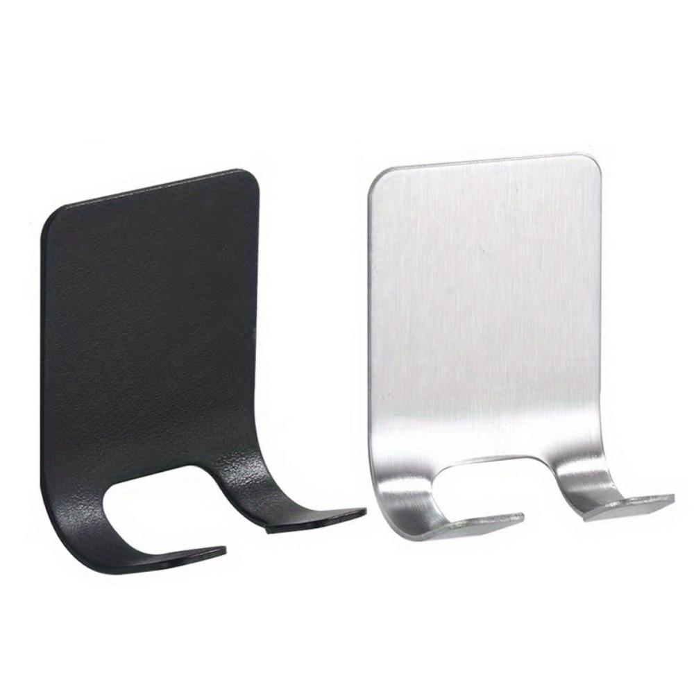 1/2/3PCS Razor Holder Bathroom Kitchen Storage Hook Self-adhesive Stainless Steel Wall Hanging Hook Towel Plug Storage Device