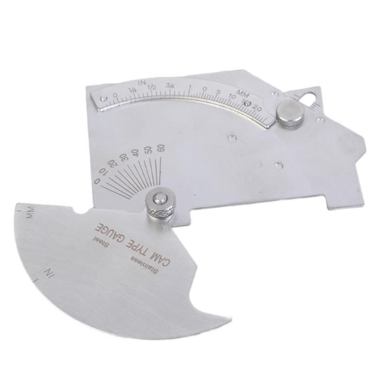 6pcs Welding Gauges Set Welding Inspection Gauges set for Precise Measurement in Shipbuilding & Mechanical industry 