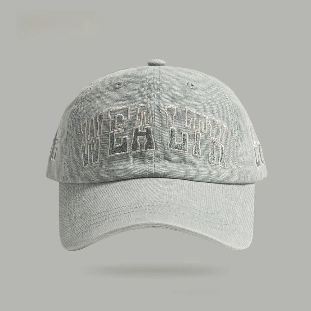 

Retro Washed Baseball Cap for Men Women, Polyester Material with Letter Design, Adjustable Strap Closure,Suitable for Daily Wear Adjustable зелёный