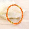 Women's Bamboo Joint Titanium Steel Oil Drip Bracelet: Simple, Durable, Fade-Resistant Stainless Steel