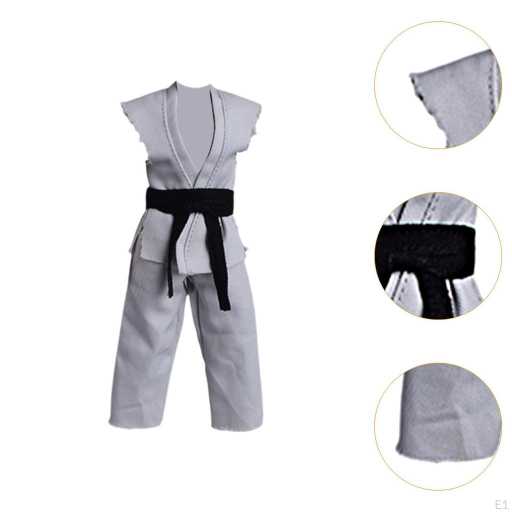 1/12 Action Figures Samurai Kimono 6" Figure Fighting Judo Uniform Cosplay Kids Adults Gifts Stylish