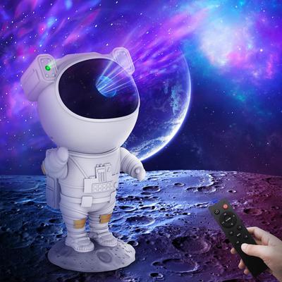 Astronaut Light Projector, Spaceman Shape Galaxy Projector Lights for Bedroom, Nebula Night Light for Kids