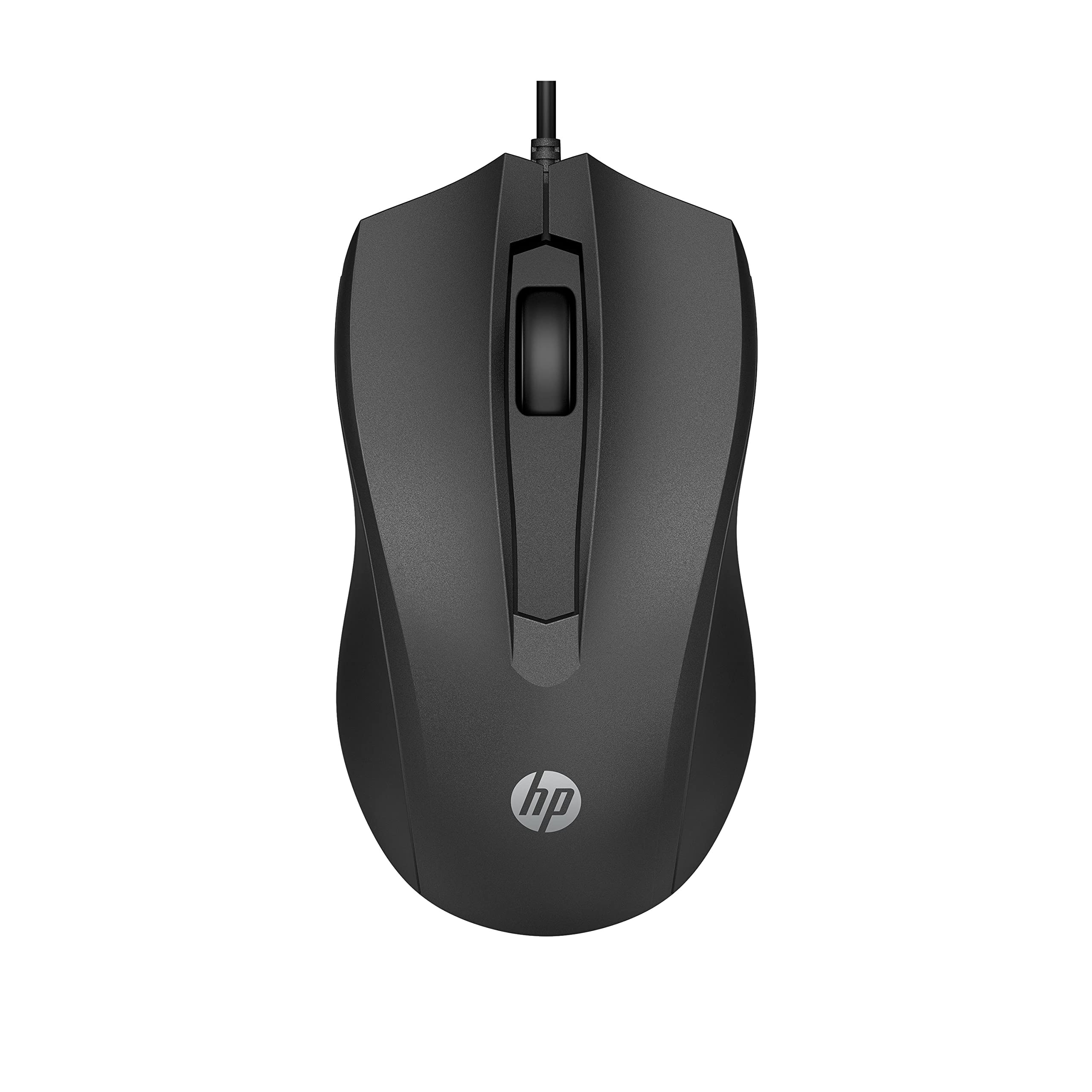 

HP 100G Wired Mouse Optical 1600dpi USB Black Hewlett-Packard (HP) []