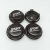 4 adet modifiye göbek orta kapağı Sport Edition Otomobil Toz geçirmez tekerlek orta kapağı 68MM jant kapakları Lastik merkezi logo kapağı Otomobil modifikasyonu