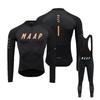 Herren Thermo Langarm Radtrikot Fleece Set Rennrad Mountainbike Fahren