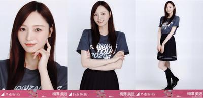 Nogizaka46 Foto: Mittsommer Nationaltour 2025 T-Shirt Fukuoka-Version. Komplettes Set von 3 Minami Umezawa