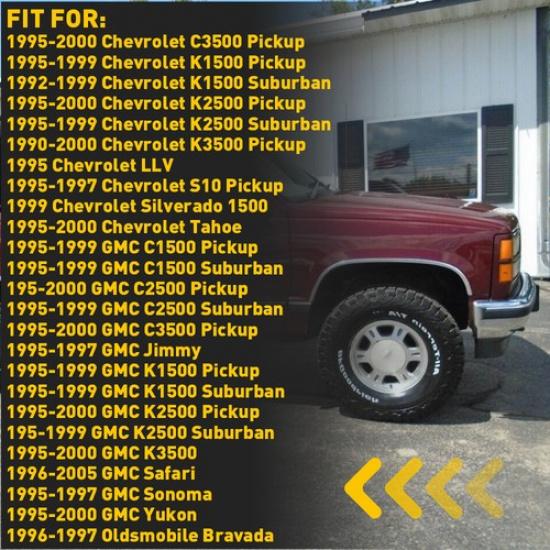 1/2Set Power Mirror for Button Switch Chevy Astro C2500 C1500 C3500 GMC C1500 Tr