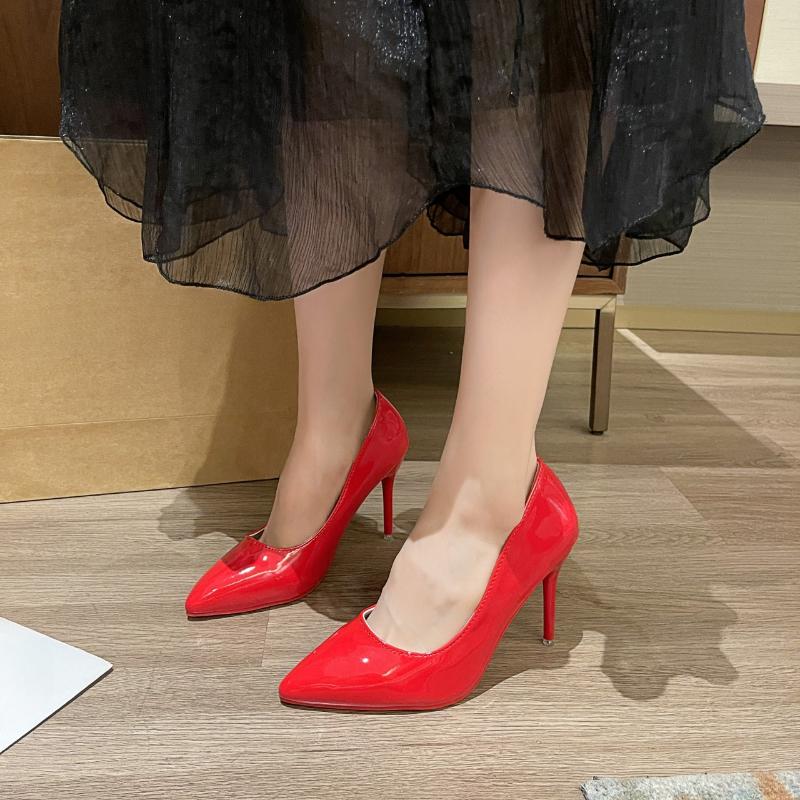 Fashion 2025 New Classics Women's High Heel Pointed Shoes   Wedding Heels Ladies Pump  Shoes