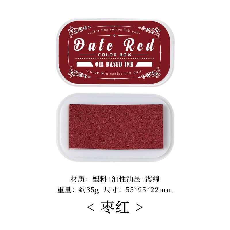 12 Colors Oil-based Ink, Ink Paste and Retro Ink Pad Scrapbooking Accessories