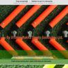 WEZHO Folding Soccer Training Marker Poles & Hurdle Kit