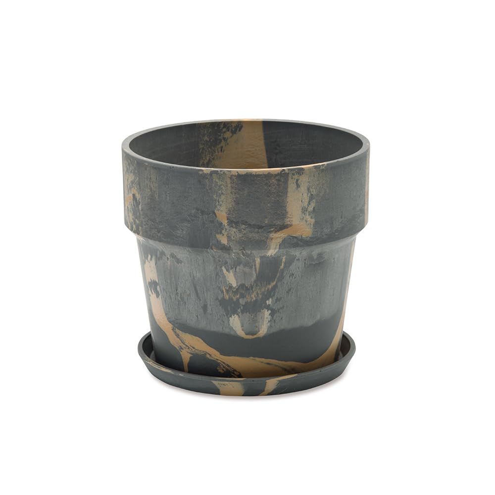 Posh Living Urban Plant Pot, Sesame/Lemon, Size 5, 81110