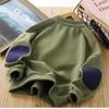 Sudadera de Rayas Gruesas para Niños Otoño Primavera Niñas Suéter Cálido Ropa para Niños Grandes Ropa Deportiva Informal Infantil Abrigos