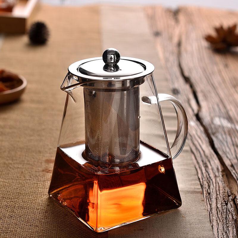 ZISIZ Heat-Resistant Stainless Steel Tea Pot