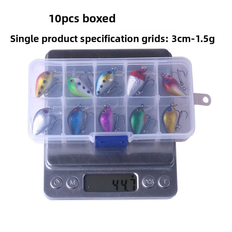 Lure bait set5-10PCSBoxed artificial bait, bionic bait, suitable for both freshwater and saltwater fishing equipment