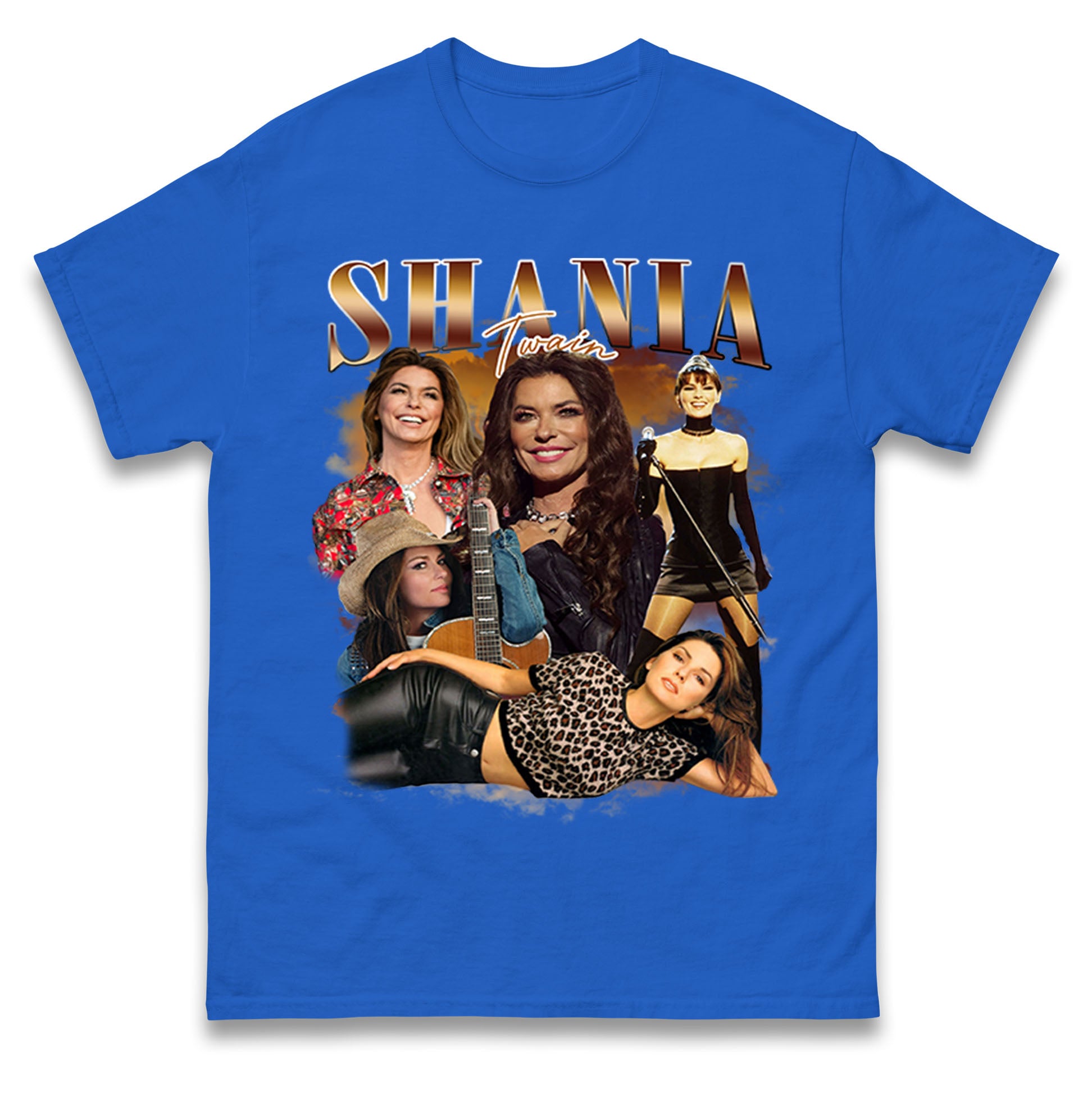 

Shania Twain Bootleg Mens T Shirt Womens Tops Tees S