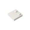 50pcs 33909 Tile Accessories DIY Plastic Plates Building Blocks 2x2 Modified Thin Bricks MOC Compatible Educational Toys for Kid