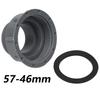Threaded Hose Connector Adapter for Kitchen Sink Drain Pipe Plastic Adapter for Connecting Garden Hose to Faucets