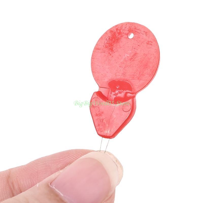 24TE 3pcs Automatic Needle Threader 10pcs Gourd Shaped Threaders with 30pcs Assorted Size Hand Sewing Needles Threading Device