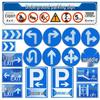 Traffic and Road Signage: Signposts, Parking Lot, Height & Speed Limits, Highway Warnings, Anti-Collision Signs