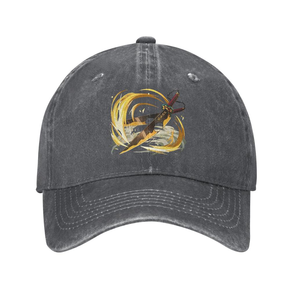 Pure Color Dad Hats Sound Womens Hat Sun Visor Baseball Caps Demon Slayer Peaked Cap