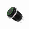 Car 12mm LED Light Momentary Push Button   Toggle Black Case 2A