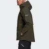 adidas Terrex Outdoor Warm 3-in-1 Kapuzenjacke Herren Oberbekleidung Grün GE9895