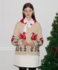 Vitalsign Swan Zip-Up Wool Knit
