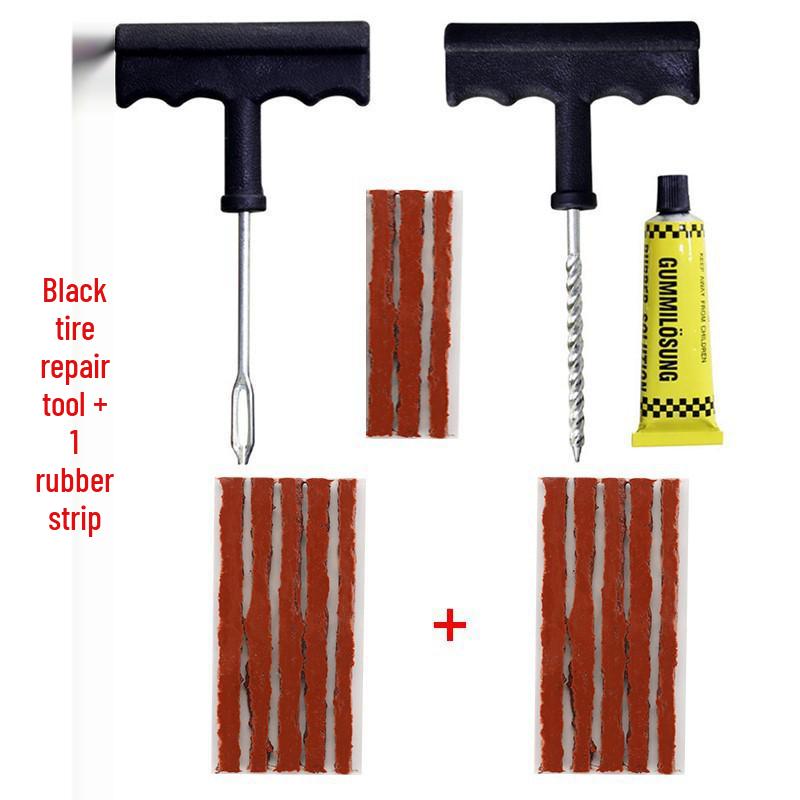 Rapid Repair Kit: Car & Motorcycle Tire Vacuum Glue and Emergency Tool Set