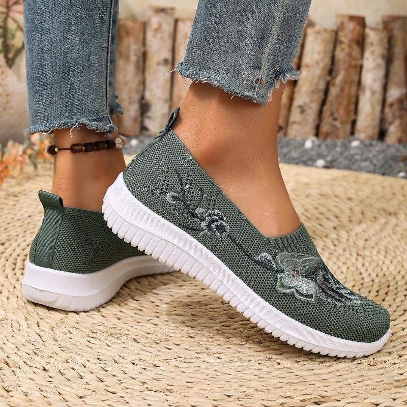 Schoenen Zomer Ademende Sandalen Dames Sneakers Antislip Zachte Zool, Casual Schoenen Wandelschoenen