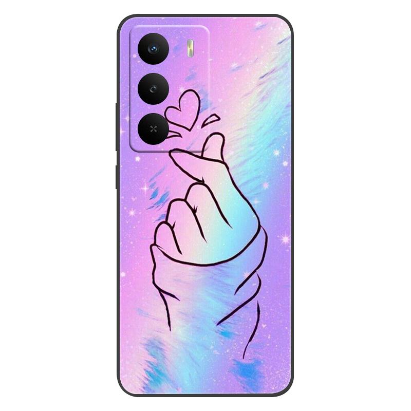 For Realme 14x 5G Case Silicone Luxury Space Soft Bumper for Realme 14X Phone Cover Realme14x RMX5020 TPU Funda Fashion Bag