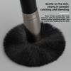 Wool makeup brush tool No stuck powder Single loose powder brush/smudge brush Single makeup brush